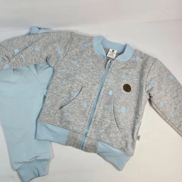 Baby Bear Outfit Set – 4-Piece – 100% Pima Cotton – Size 4 (New) - Picture 2 of 14